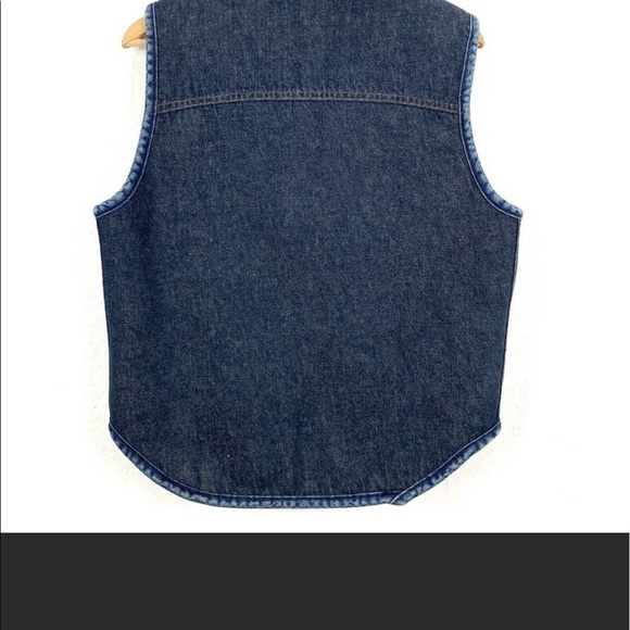 Vintage 1970’s Sears Roebucks denim/fleece large - Picture 2 of 8